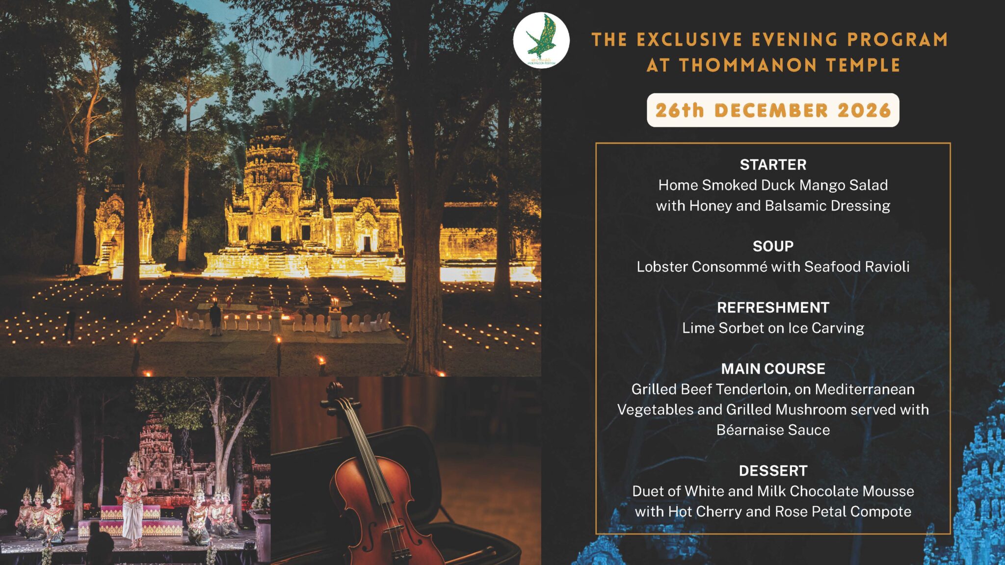 English TEMPLE Dinner 26 DEC 26 2