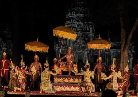 Angkor Forever, a magic diner under the stars